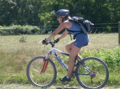 Deep breath on cycleway 3