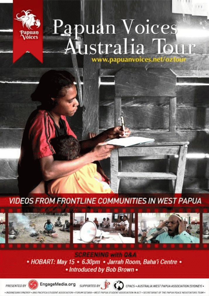 Papuan Voices Hobart Screening - Introduced by Bob Brown 3
