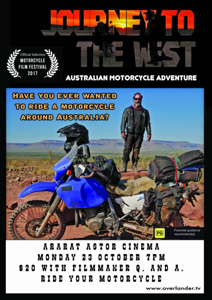 Screening of Motorcycle Adventure Film in Australia 4 Screening of Motorcycle Adventure Film in Australia 4