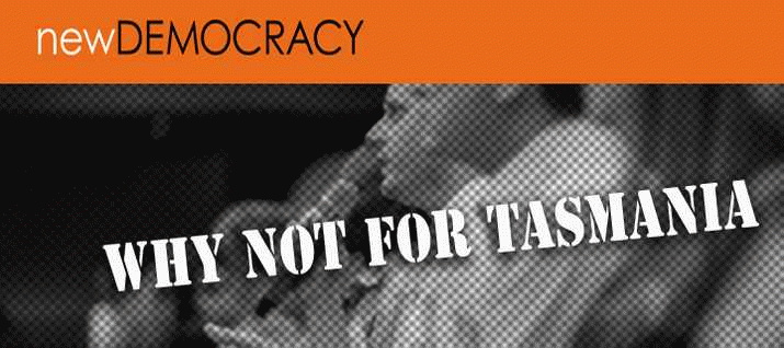 A new approach to democracy 3