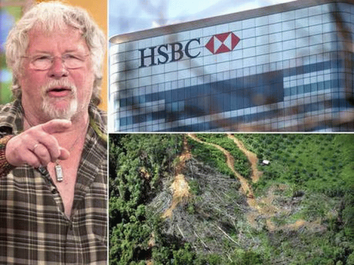 Big bank evicts Bill Oddie over Sarawak protest 3