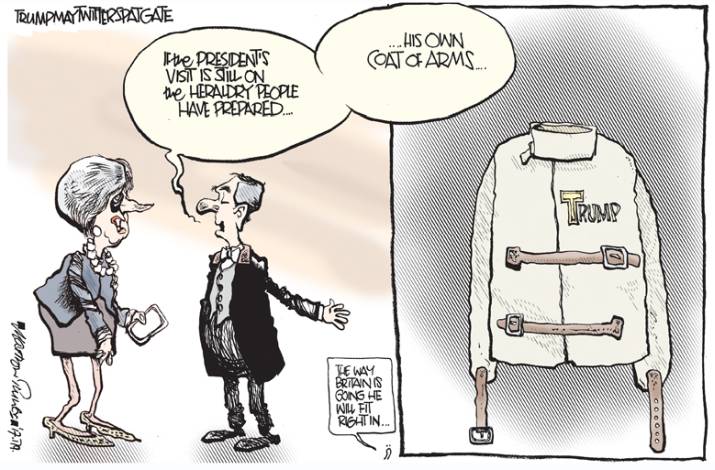 Martyn Turner ... Mr Trump ... 3