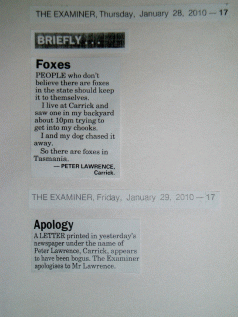 Another bogus fox claim 3