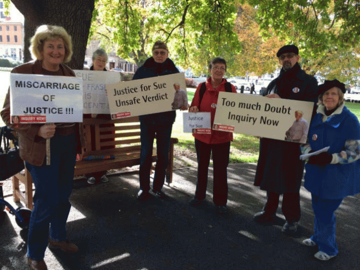 Vigils in Parliament House Gardens 3