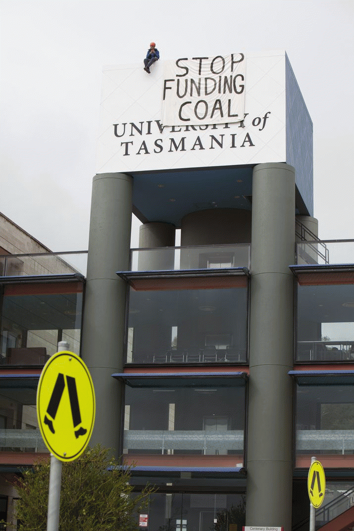 UTAS Vice Chancellor’s Office Occupied: Day 8 3