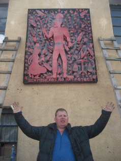 Outsider-Artist Bobby-z's tribute to Bolivia's Potosi miners 3
