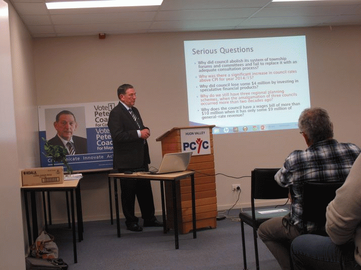 Huon Council to review credit card payments 3