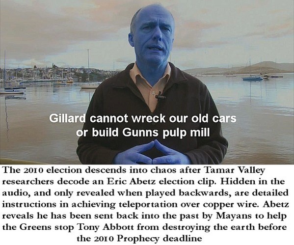 Eric Abetz And The Mayan Prophecy 1