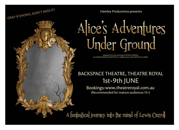 Backspace Theatre, 1st – 9th June: A Fantastical Journey into the Mind of Lewis Carroll 4 image