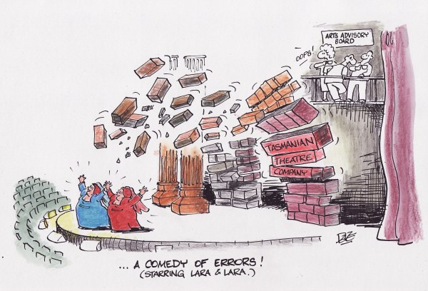 What Does the Community Lose if the Tasmanian Theatre Company Closes? Damian Bugg responds ... 1