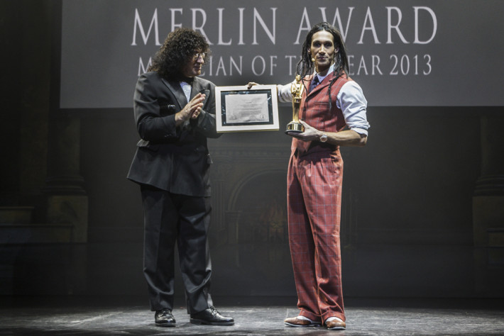 Cosentino wins coveted Merlin Award for 'International Magician of the Year' 1
