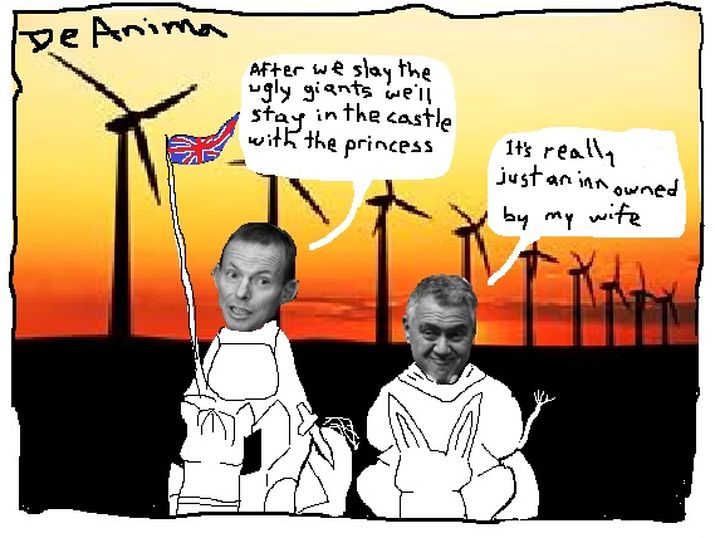 Don Quixote Tony ... and windpower ... 4 image