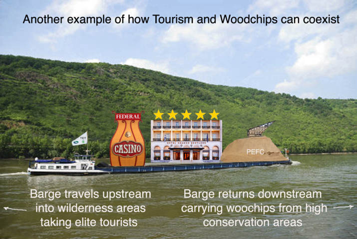 How Tourism and Woodchips can co-exist 4 image