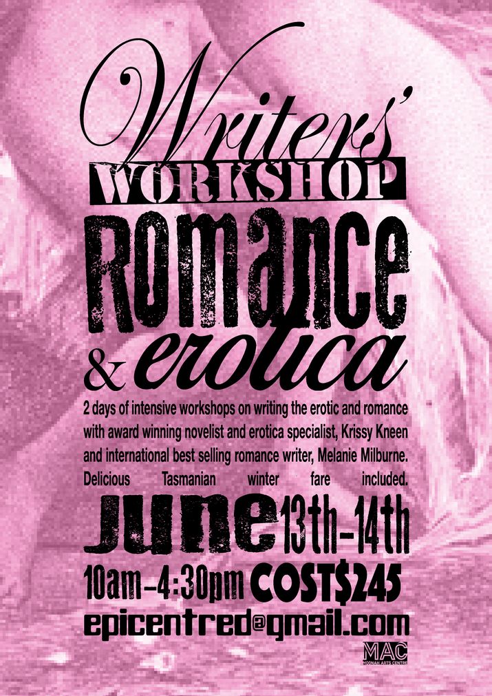The craft of writing sex and erotica, love and romance: 2-day workshop 7 image