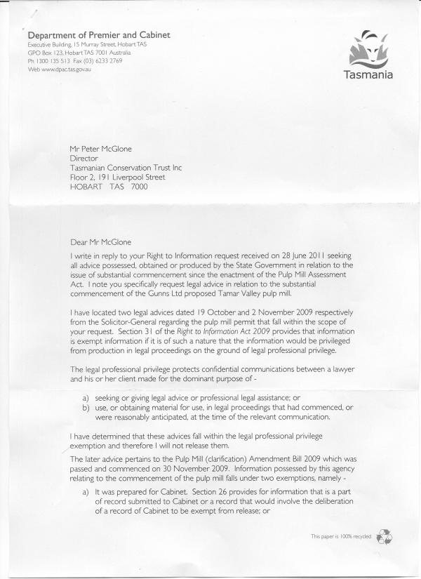 FOI request on 'substantial commencement' meaning refused. I have more pressing matters: Alex Schaap 9 image
