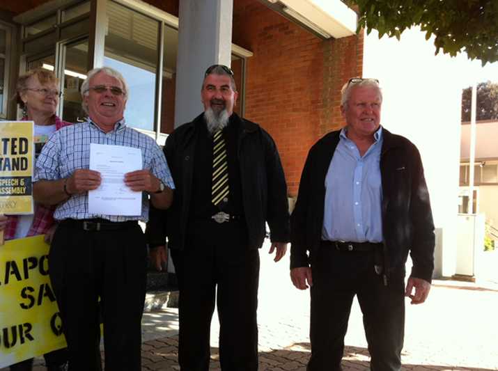 Arrested Lapoinya Forest Protesters Charges Dropped in Burnie Magistrates Court Today 4 image