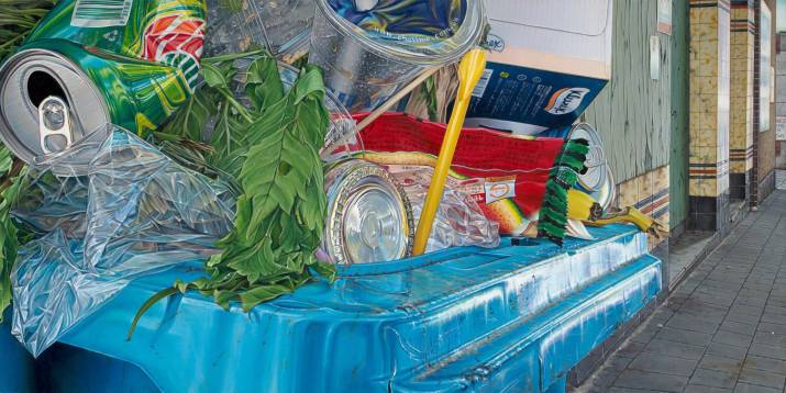 Moonah Arts Centre: Hyper-real paintings of food, waste and excess 4 image