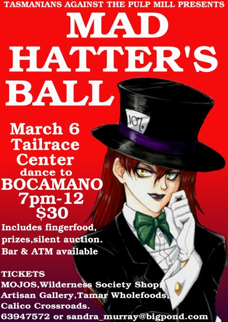 Don't miss The Mad Hatter's Ball 1