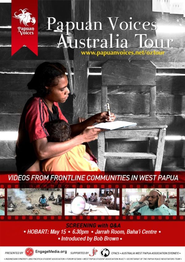 Papuan Voices Hobart Screening - Introduced by Bob Brown 1
