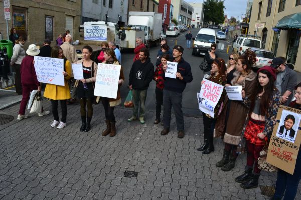 Silent vigil against rape culture 4 image