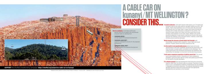 Donate to keep kunanyi free of a cable car ... 4 image