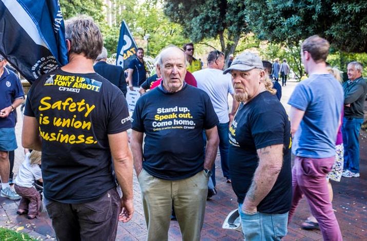 Nationwide rallies protest cuts to workers' rights and wages. School funding row ... 19 image