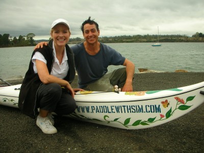 Rebecca's paddle against the mill 1