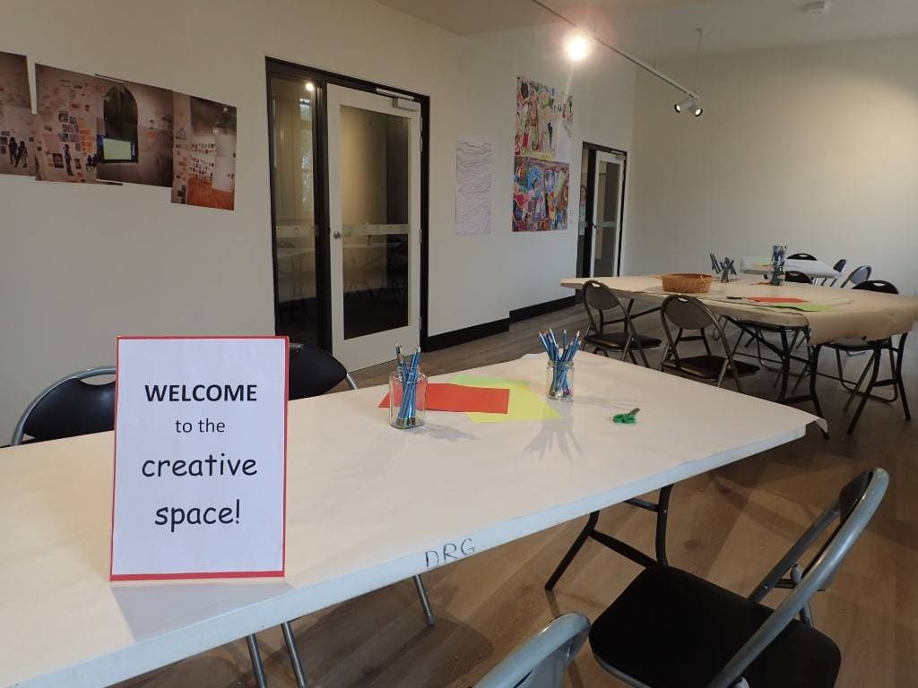 Devonport Regional Gallery: Our very first guests into our brand new Creative Space 21