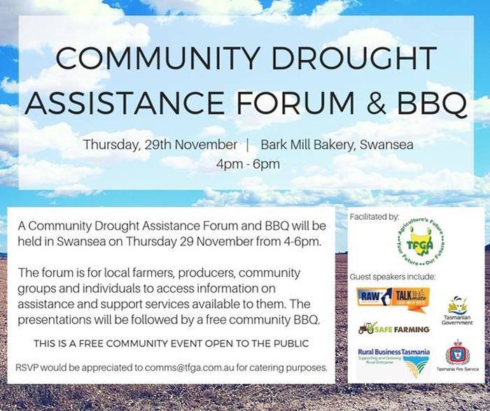 A community drought assistance forum ... 1