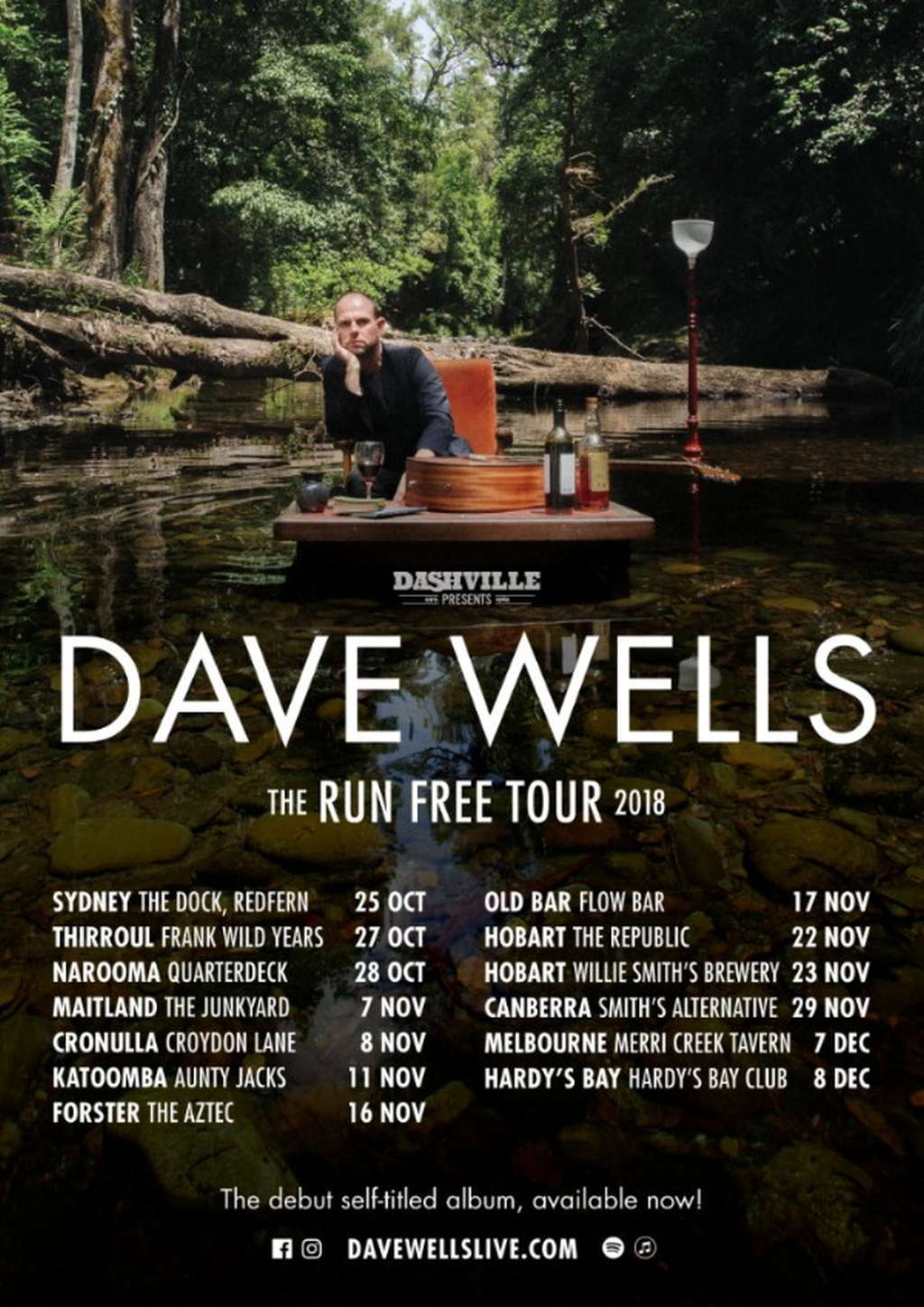 Dave Wells Releases Third Single From His Self-Titled LP - 'Aching Hearts' + Video Clip & Massive National Tour 1