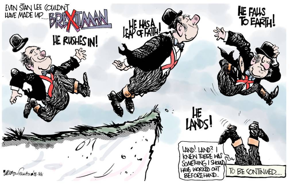 Martyn Turner on BREXIT ... 1