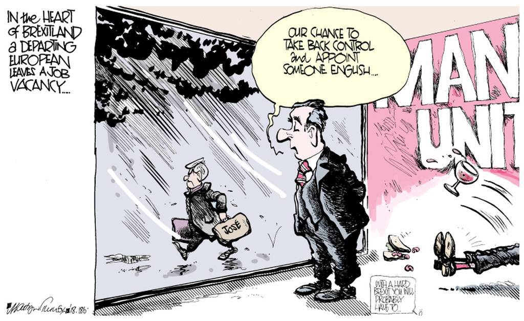 Martyn Turner: Brexit ... 1