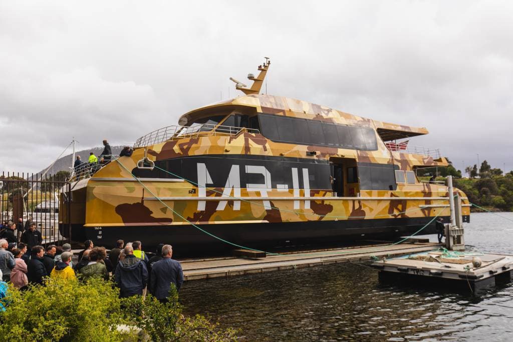 Exotic pets, gold latrines and a private jungle: Mona launches new evil-billionaire's-lair-themed catamaran 1