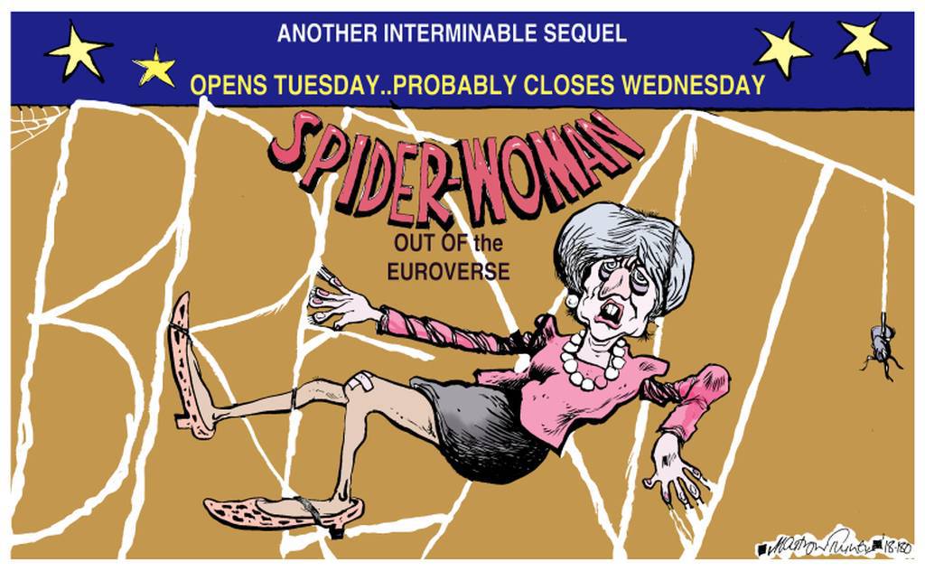 Martyn Turner on Theresa May ... 1
