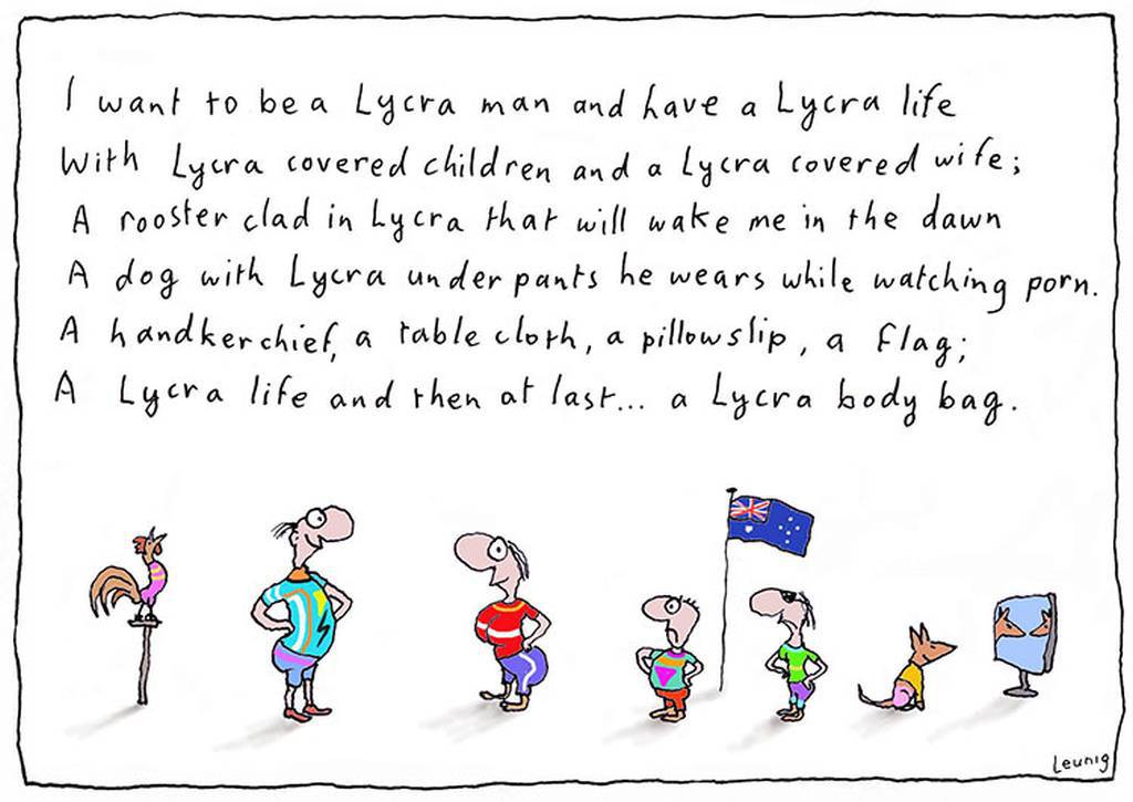 Leunig: Lycra ... 1