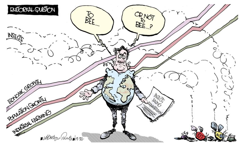 Martyn Turner on nature's collapse ... 1