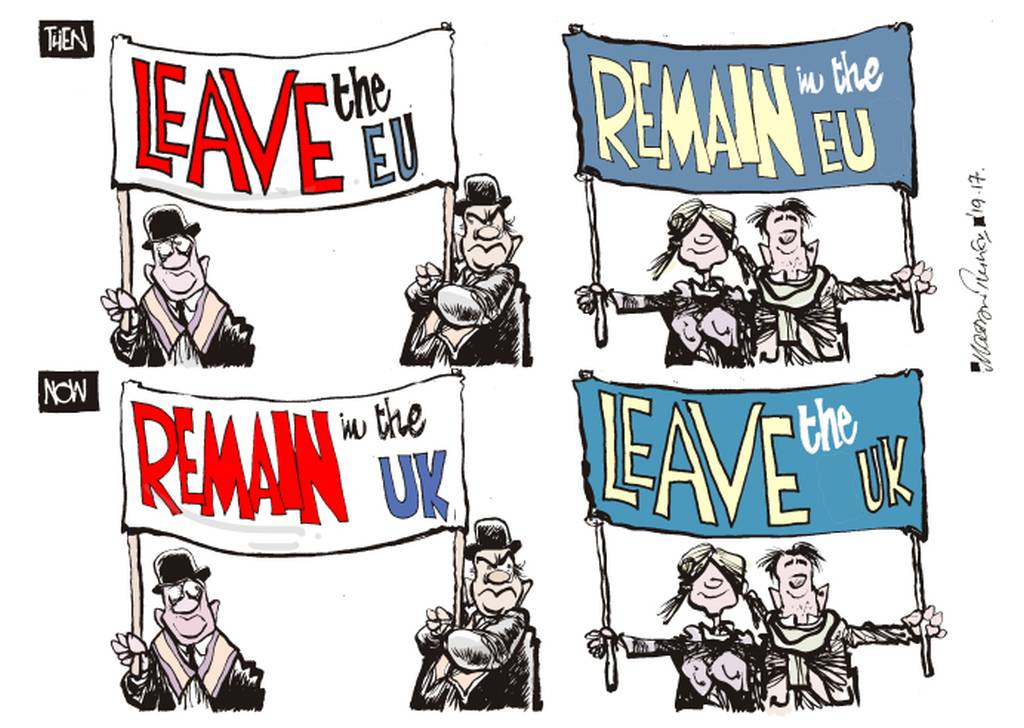 Martyn Turner on Brexit ... 1