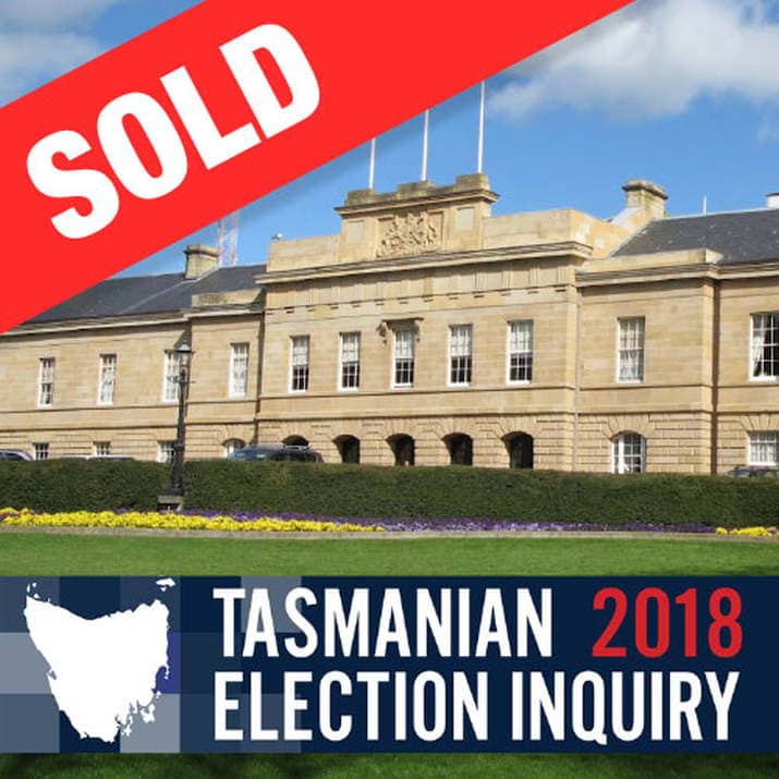 Tasmanian 2018 Election Inquiry 1