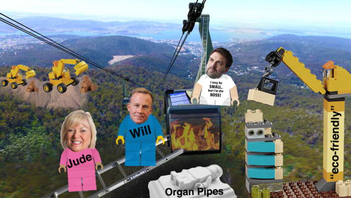 And off the Back of a Truck comes news of drilling on kunanyi 1