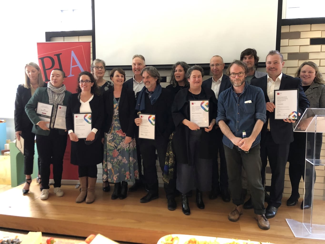 Planning Institute of Australia’s Tasmanian award winners. Thursday 7 November 2019, Hobart.