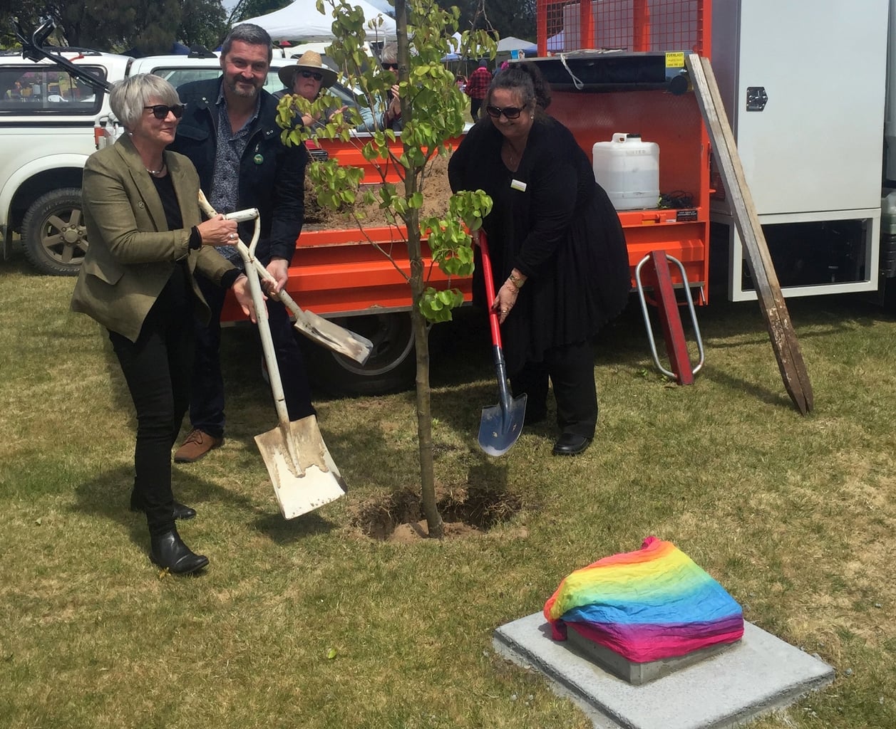 Inclusive Ulverstone Unveils Plaque & Tree 1