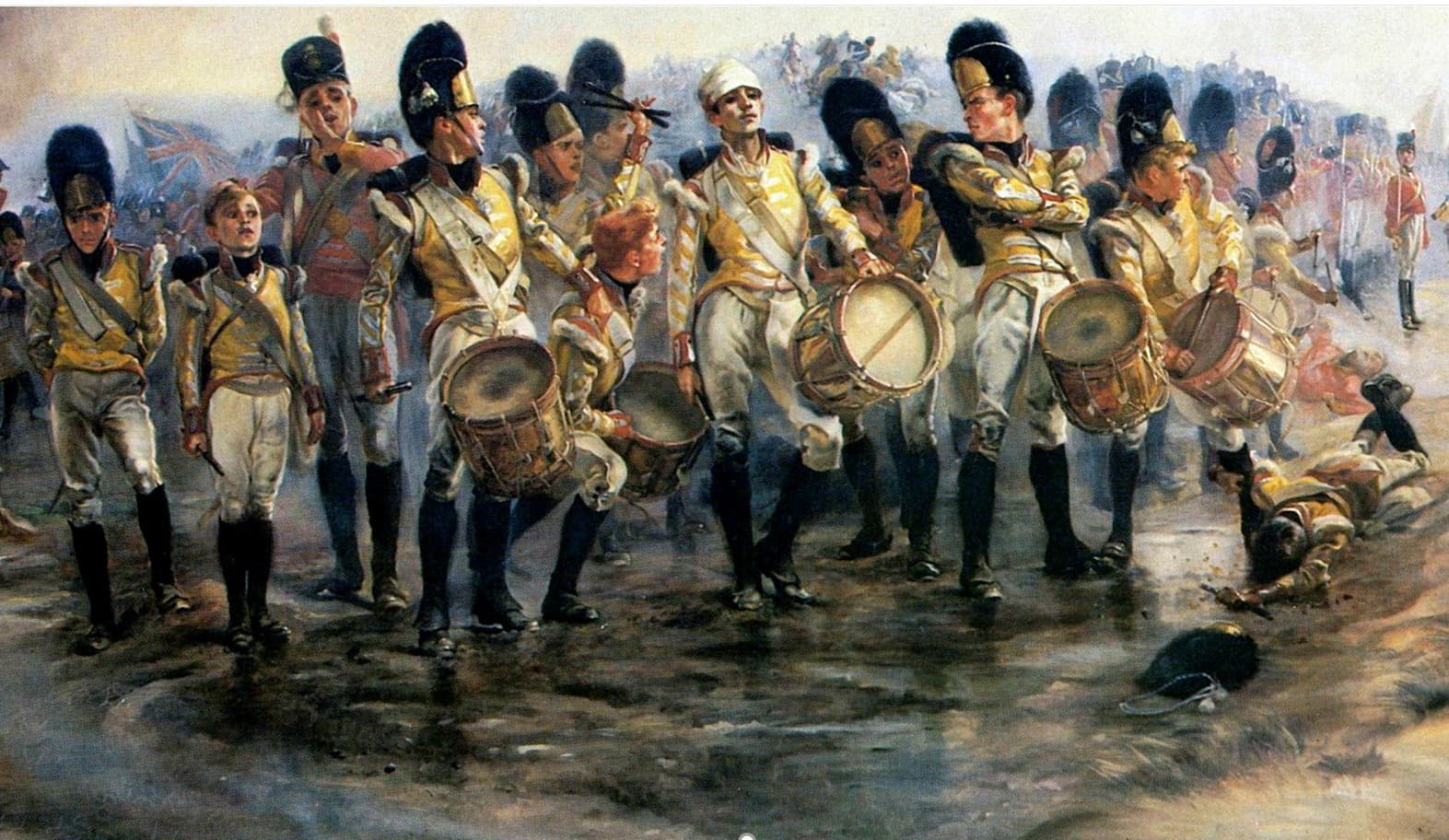 Steady the Drums and Fifes by Lady Butler