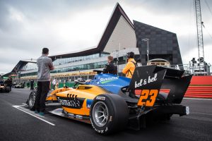Alex Peroni on track