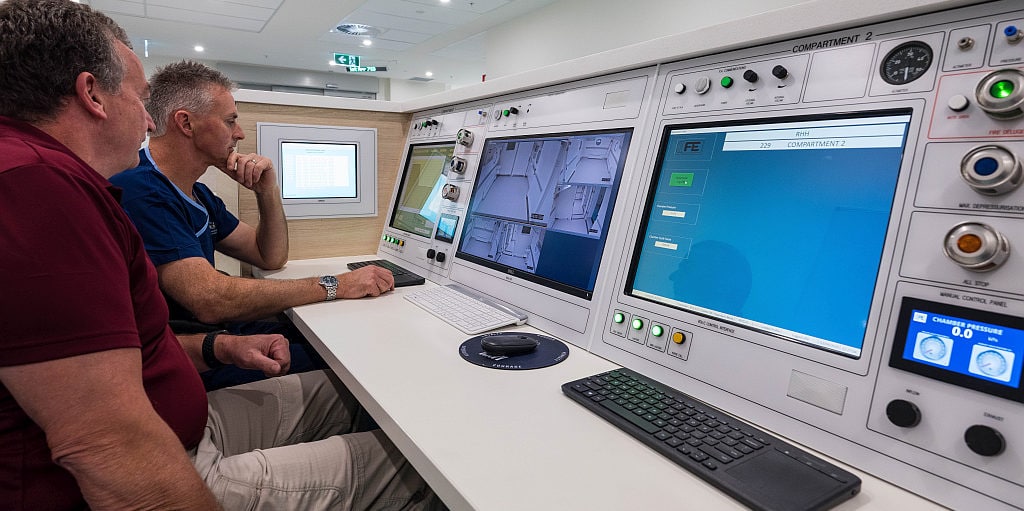 Bigger, Better Hyperbaric Chamber Opens 2 Bigger, Better Hyperbaric Chamber Opens 2