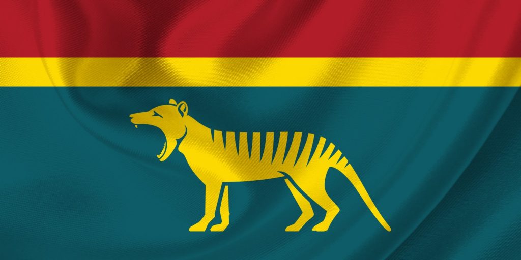 A New State Flag for Tasmania: Daniel Sobkowski design 1 A New State Flag for Tasmania: Daniel Sobkowski design 1