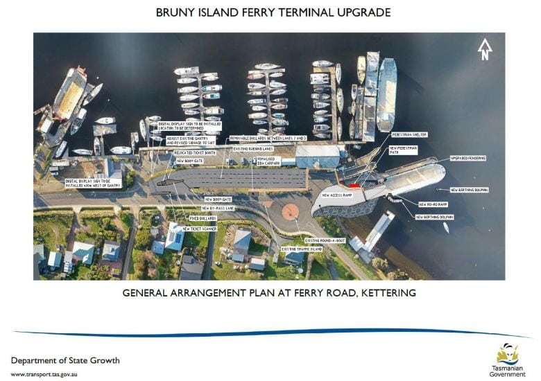 Extra Berths for Bruny Ferry Terminals 5 Extra Berths for Bruny Ferry Terminals 5
