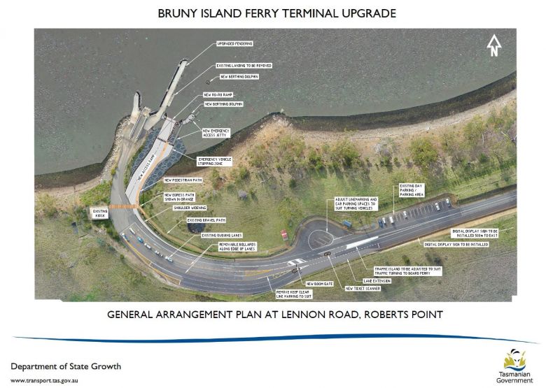Extra Berths for Bruny Ferry Terminals 6 Extra Berths for Bruny Ferry Terminals 6