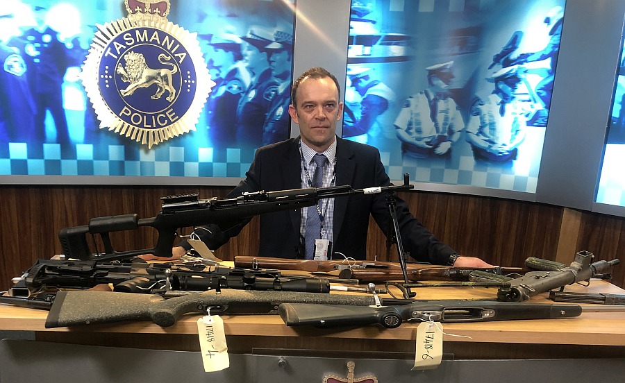 Big Bust Seizes 40 Weapons including Submachine Gun 1