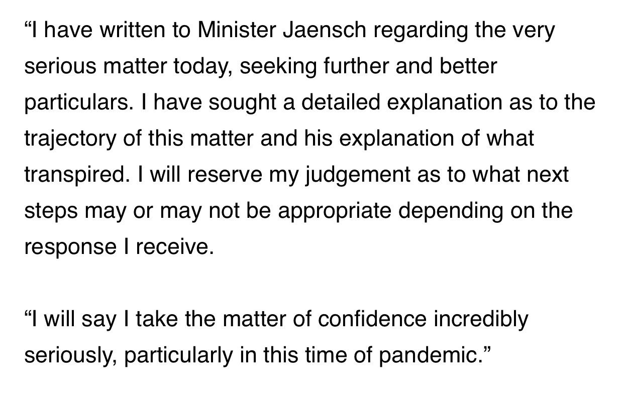 Jaensch No Confidence Vote 10 Jaensch No Confidence Vote 10