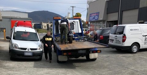 National Anti-Gangs Squad Arrests in Tasmania, Bike Seized 1